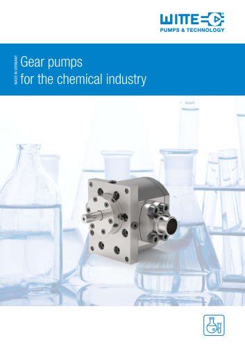 Extru Iii Extrusion Gear Pump Witte Pumps Technology Gmbh Pdf