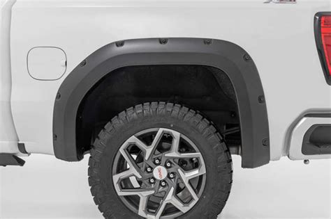 Rough Country F C11950A RC Pocket Fender Flares 19 23 GMC Sierra 1500