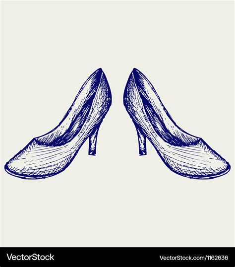 High Heels Royalty Free Vector Image Vectorstock