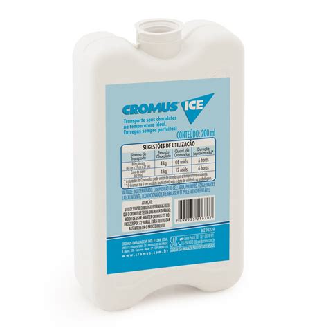 Cromus Ice Ml Transporte Chocolate Gelo Em Gel Reutiliz Vel Para