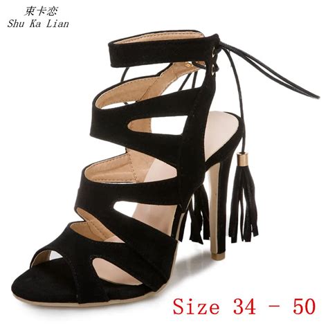 Women Gladiator Sandals High Heels Pumps Summer Shoes Woman High Heel