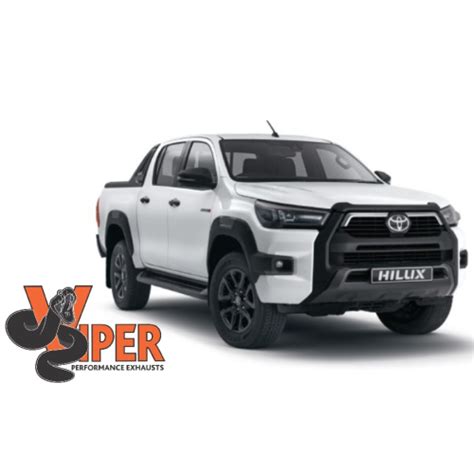 Hilux 2.8 GD-6 (2016+) Full 76mm Exhaust System - ToyotaTribe