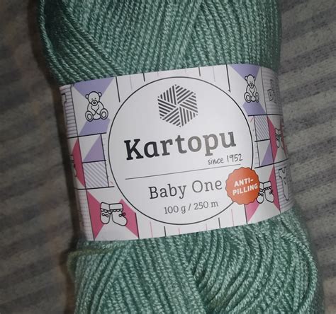 Пряжа для ручного вязания, Baby one "kartopu" | отзывы