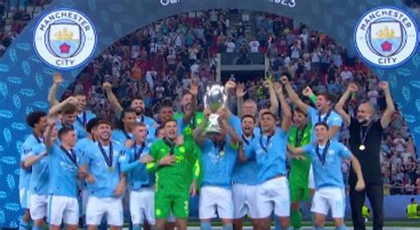 Manchester City Se Coronó Campeón De La Supercopa De Europa 2023