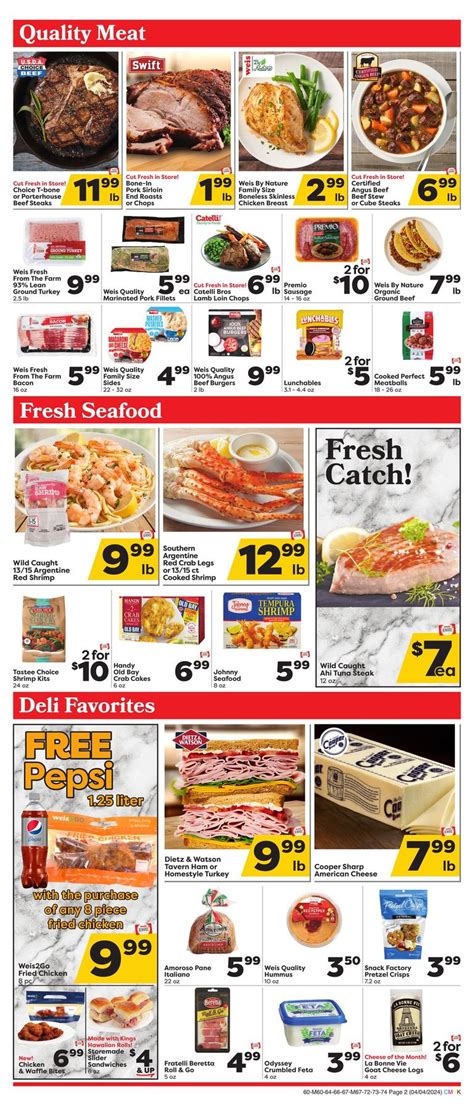 Weis Markets Circular April 4 May 1 2024