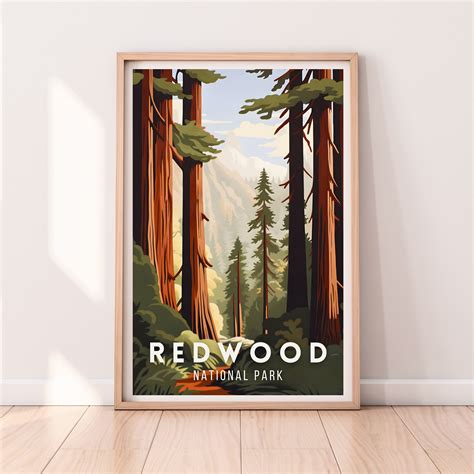 Set of 9 National Park Posters, National Park Wall Art Set, USA National Park Poster Set ...