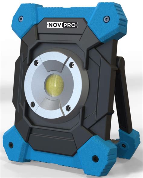 NOVIPRO Projecteur De Chantier LED Sans Fil Avec Batterie