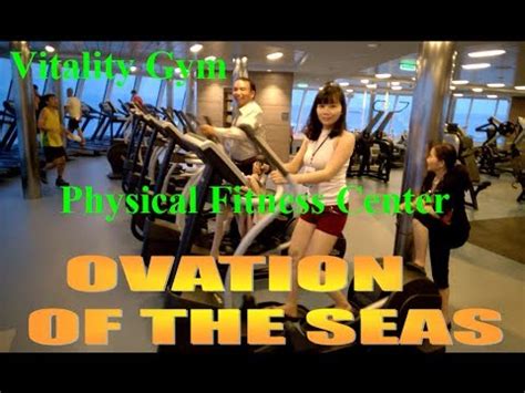 Ovation of the Seas I Vitality Gym Physical Fitness Center I Trung tâm