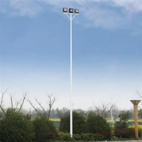 Hot Dip Galvanized Led Airport High Mast Light With Lowering System M