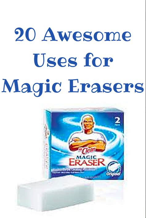 20 Awesome Uses for Magic Eraser