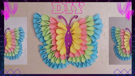 Diy Butterfly Wall Decoration Ideas How To Make Butterfly Art Paper