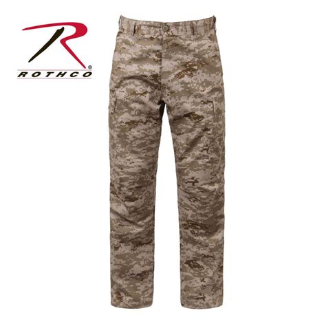 Rothco Digital Camo Tactical Bdu Pants Desert Digital Army Supply