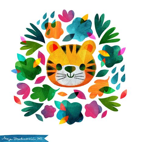 Year Of Thr Tiger Godina Tigra Behance