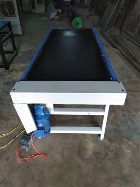 Mild Steel Conveyor Belt Machine Capacity 100 Kg Feet At Rs 50000