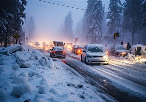 Höchste Gefahrenstufe Starkschneefall und Eisregen legen Deutschland