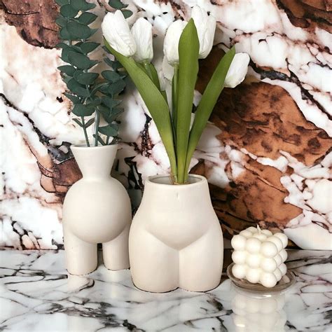 Modern Bum Planter Naked Sculpture Decor Female Body Statue Decoration Modern Naked Ornament