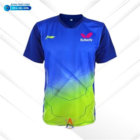 Jual Jst Baju Ping Pong Dewasa Jersey Tenis Meja Kaos Tenis Lengan