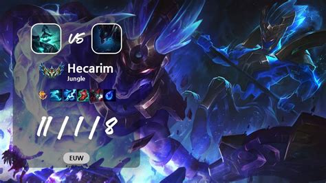 Hecarim Jungle Vs Nocturne Euw Challenger Patch Youtube