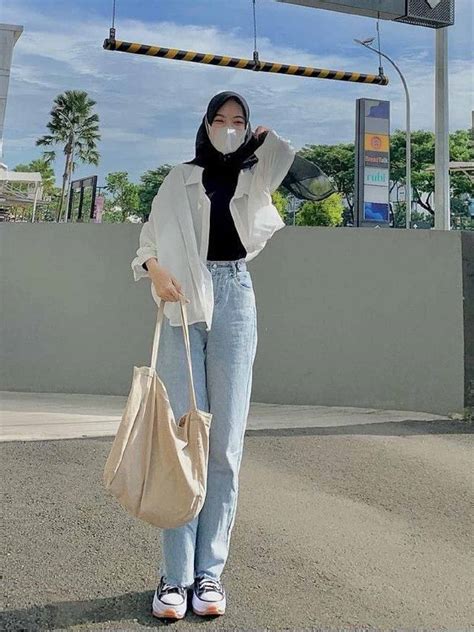 10 Ootd Hijab Remaja Sma Yang Kekinian Keren Dan Kasual