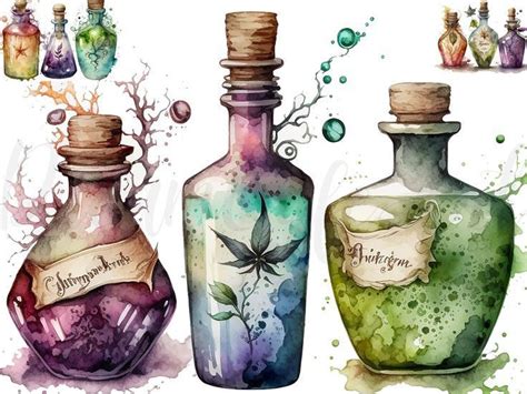 Pin By Tammy Baker On Love Potion Bottles In Clip Art