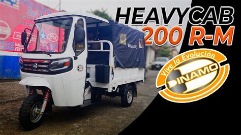 MOTOCARRO HEAVY CAB 200 R M DINAMO RESEÑA CONVIENE LE DOY MI