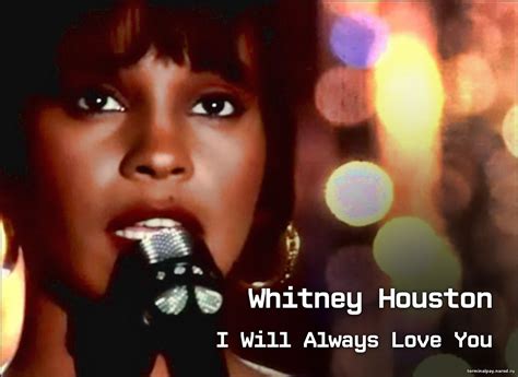 Whitney Houston караоке видео бесплатно