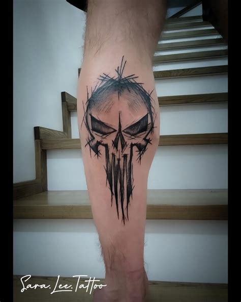 101 Amazing Punisher Skull Tattoo Ideas You Need To See! | Outsons ...