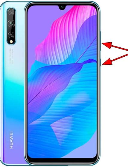 How to make a screenshot in Huawei Y8p