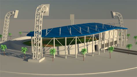 Stadium Free 3D Model - .c4d - Free3D