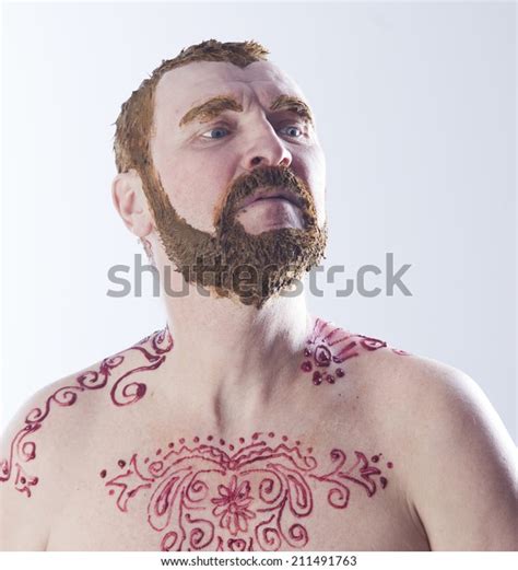 Closeup Portrait Adult Male Naked Torso Stock Photo 211491763 Shutterstock