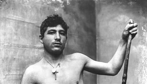 Bob S Naked Guys 1905 Nude Male With Staff And Crucifix Necklace