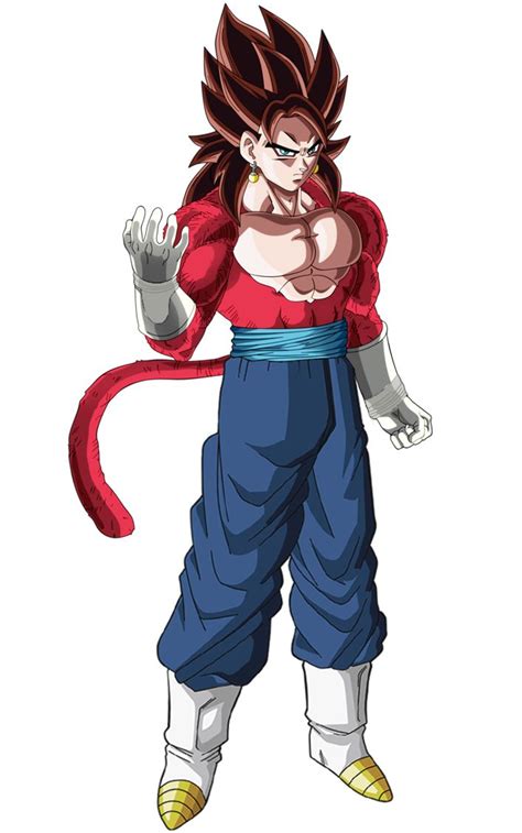 Vegetto Ssj4 Render 2 By Kate Yamazaki On Deviantart Dragon Ball