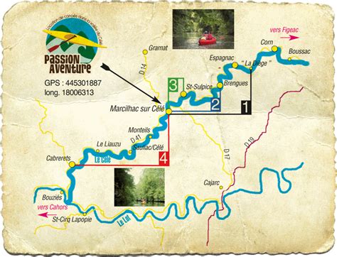 Les Parcours De Cano Kayak Sur Le C L Passion Aventure