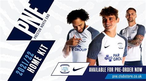 Novas Camisas Do Preston North End 2021 2022 Nike MDF