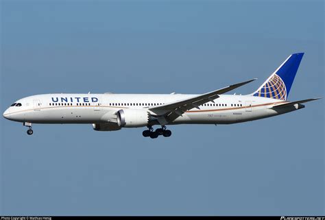 N United Airlines Boeing Dreamliner Photo By Mathias Henig