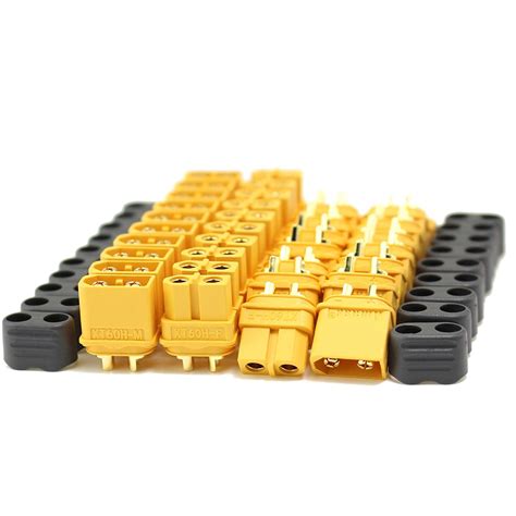 10 Pair Amass XT60H Bullet Connector Plug Upgrated Of XT60 With Heat