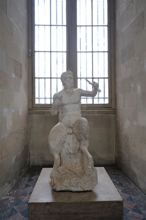 Interior of the Louvre Museum in Paris, France Editorial Photo - Image ...