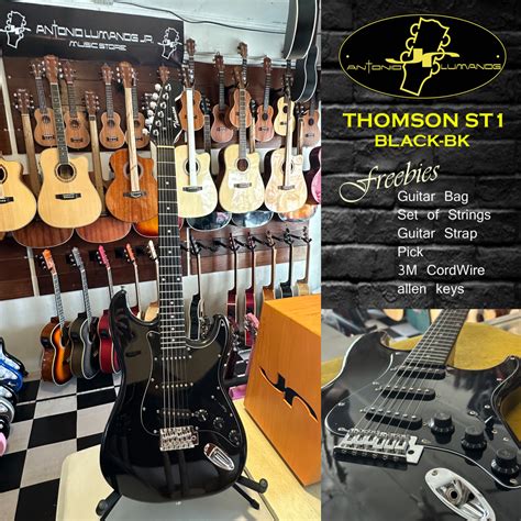 Thomson Electric Guitar Strato Style ST1 ST2 Solid Wood Lots Of