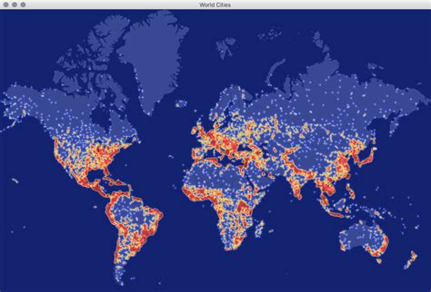 Heat Map Of The World