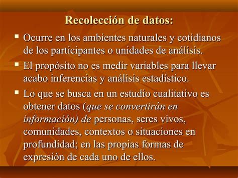 Recoleccion De Datos Cualitativos PPT