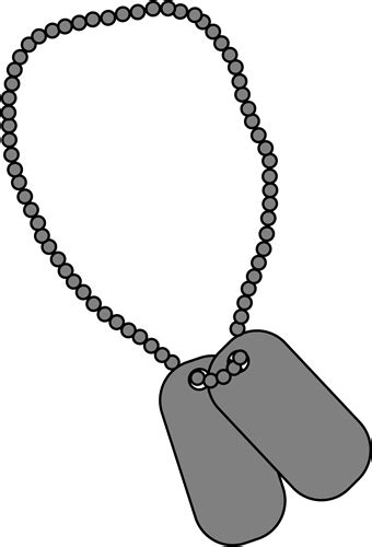 Free Military Dog Tags Silhouette, Download Free Military Dog Tags Silhouette png images, Free ...