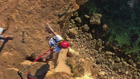 falling  cliff stock video footage   hd video clips