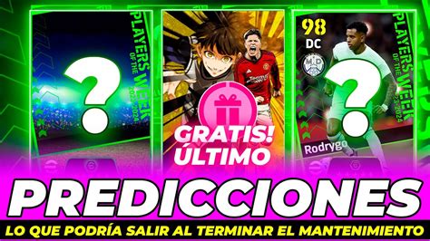 Predicciones Efootball Potw Apr Ltima Semana De Regalos