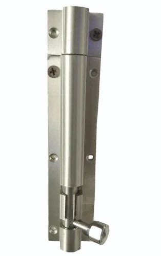 Finish Type Chrome Finish Centre Head Stainless Steel Tower Bolt Rod