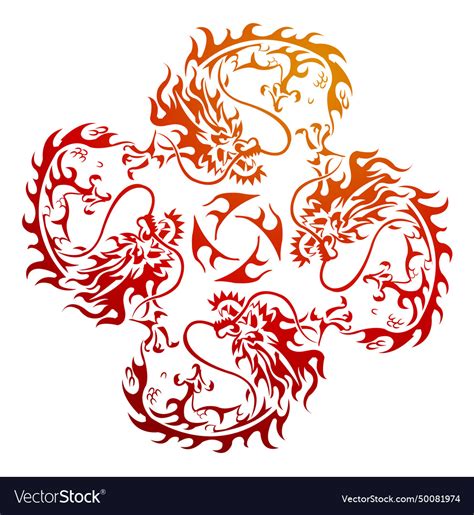 Dragon zodiac Royalty Free Vector Image - VectorStock