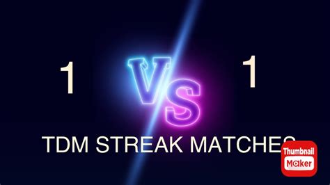 Pubg V Tdm Streak Matches Livepubgmobile Pubgmobile Live