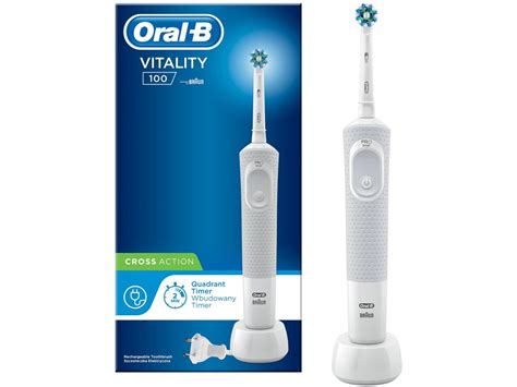 Szczoteczka Rotacyjna Oral B Vitality 100 Cross Action Biały Sklep