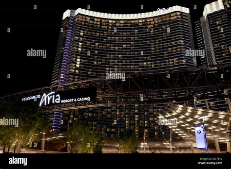 Aria Hotel and Resort, Las Vegas Nevada Stock Photo - Alamy