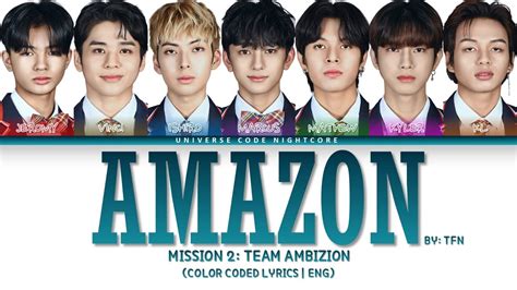 DREAM MAKER TEAM AMBIZION AMAZON Color Coded Lyrics YouTube