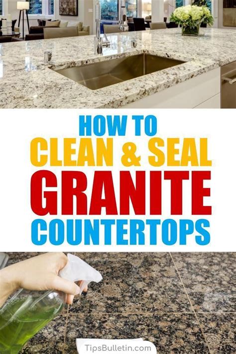 11 Easy Ways To Clean Granite Countertops And More How To Clean